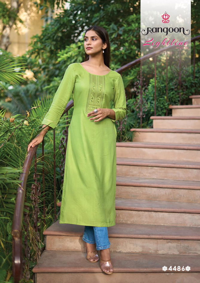 Light Line 12 By Rangoon Designer Kurtis Catalog